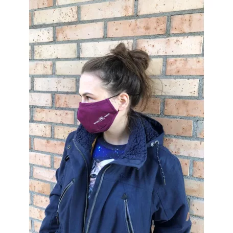 Arcmaszk X Bátor Tábor (burgundy)
