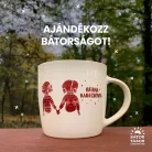 Bátrak Karácsonya bögre (natural)