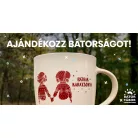 Bátrak Karácsonya bögre (natural)