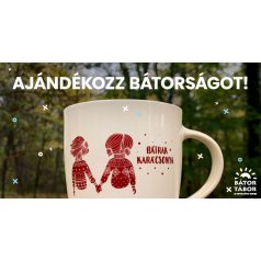 Bátrak Karácsonya bögre (natural)